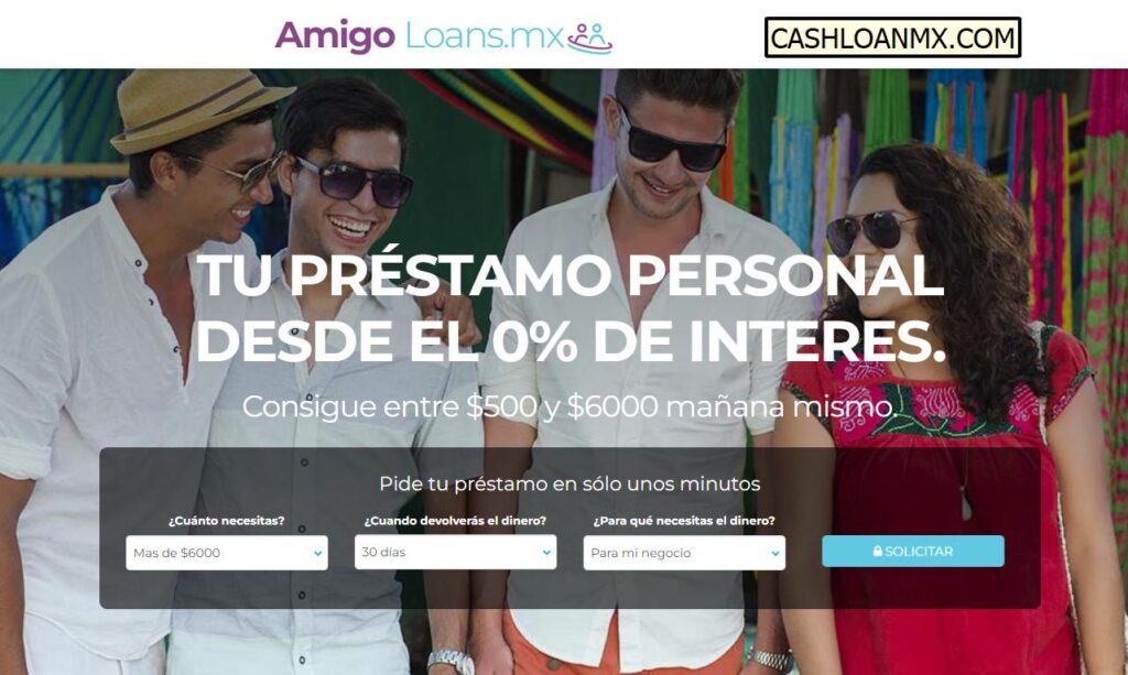 AmigoLoans MX: Tu Socio Financiero Confiable para Préstamos de hasta $6,000