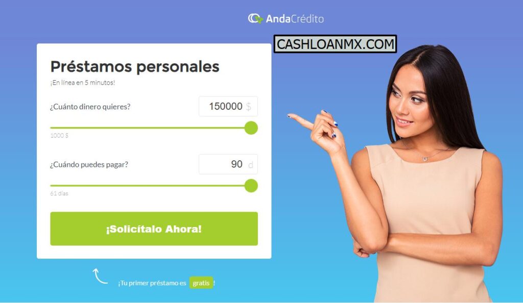 AndaCrédito MX | Revisión en Profundidad de Préstamos Personales Hasta $150,000