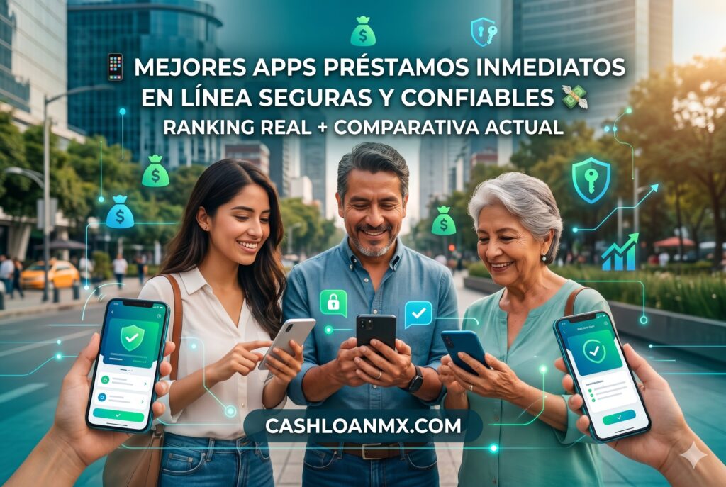 📱 Mejores apps pr&eacute;stamos inmediatos en l&iacute;nea seguras y confiables 💸 Ranking real + comparativa actual