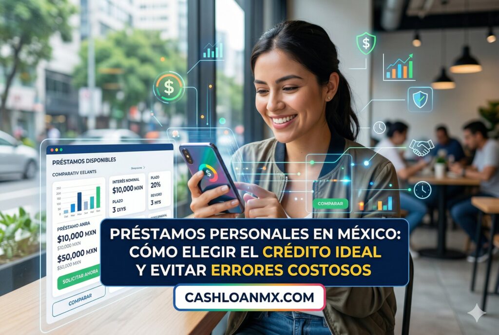 💸 Pr&eacute;stamos personales en M&eacute;xico: c&oacute;mo elegir el cr&eacute;dito ideal y evitar errores costosos