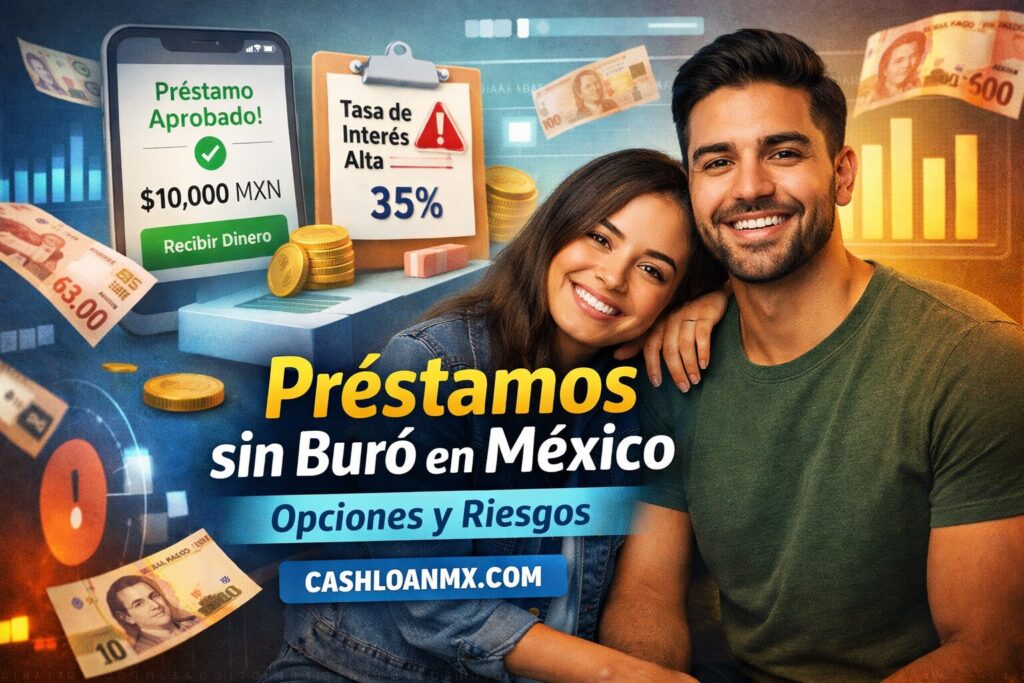 💸 Pr&eacute;stamos sin Bur&oacute; en M&eacute;xico: Opciones reales, riesgos ocultos y c&oacute;mo evitar errores costosos