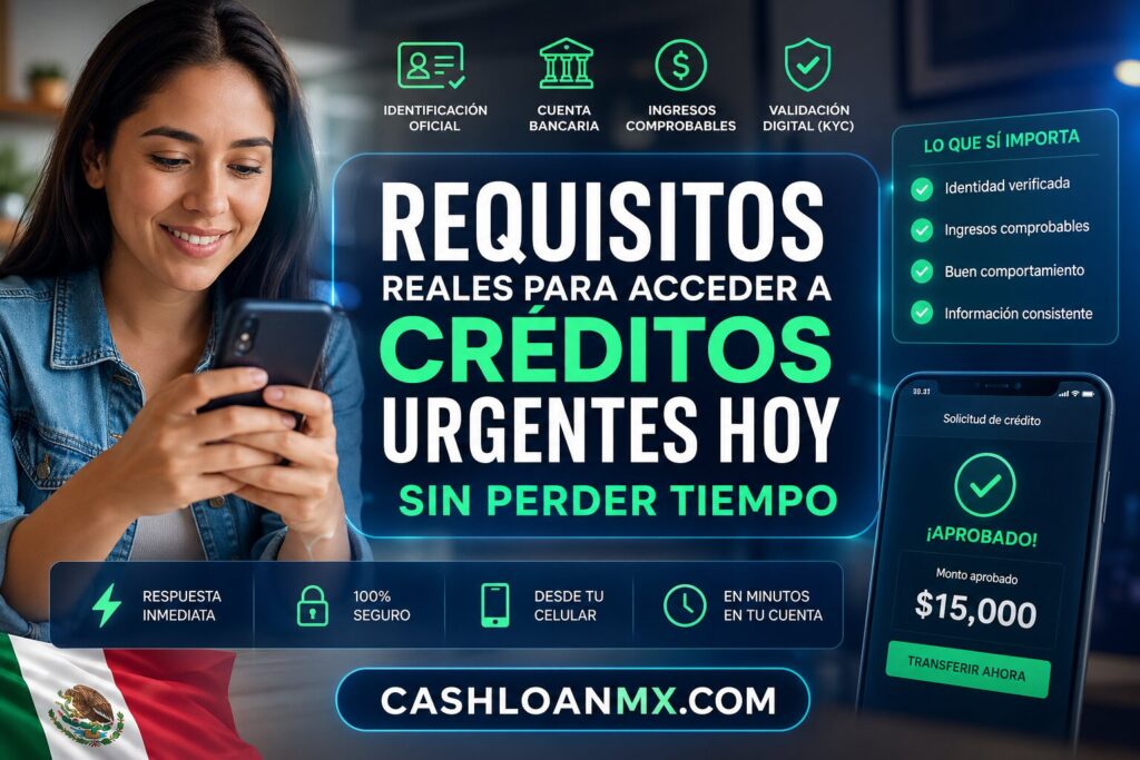 🚀 Requisitos cr&eacute;ditos urgentes hoy: lo que realmente te piden (y lo que no te dicen)
