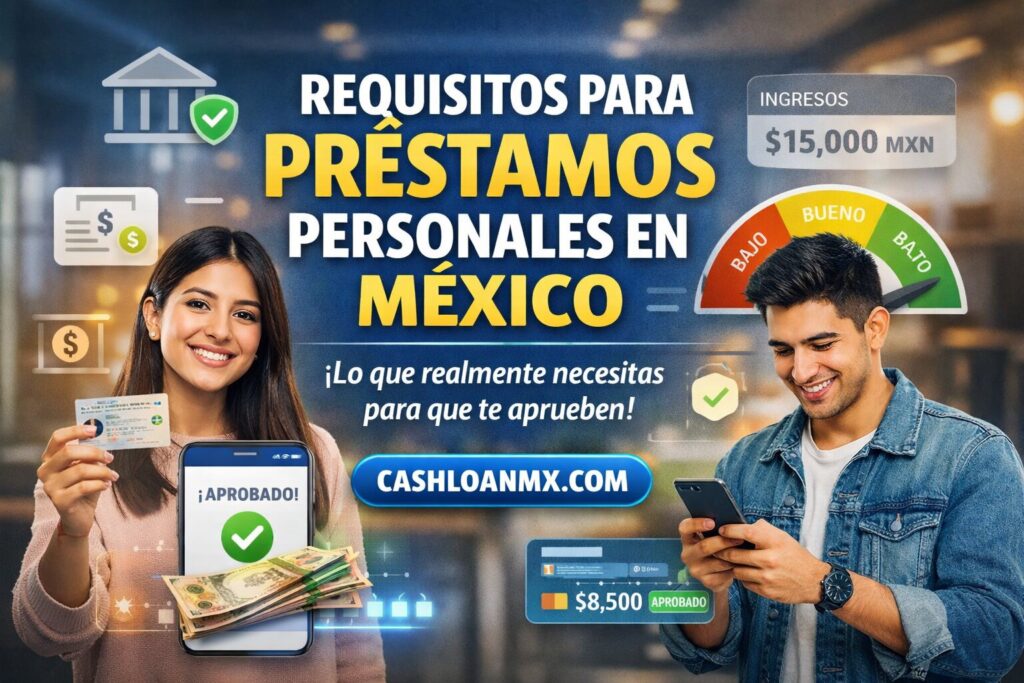 📋 Requisitos para pr&eacute;stamos personales en M&eacute;xico: lo que realmente necesitas para que te aprueben (sin mitos)