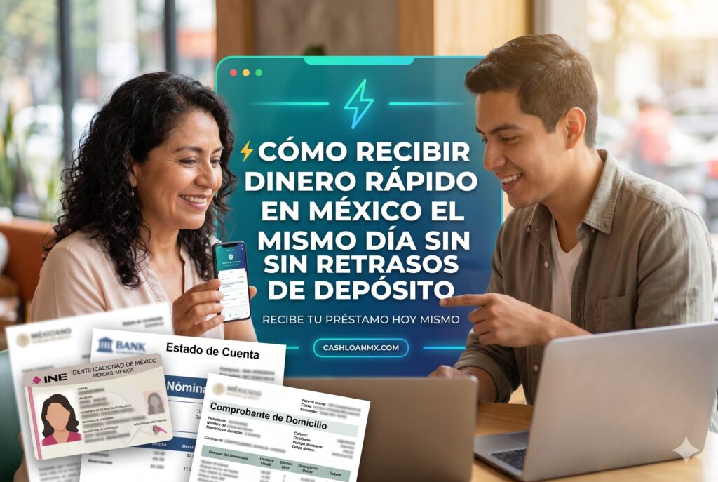 ⚡ Cómo recibir dinero rápido en México el mismo día sin retrasos de depósito