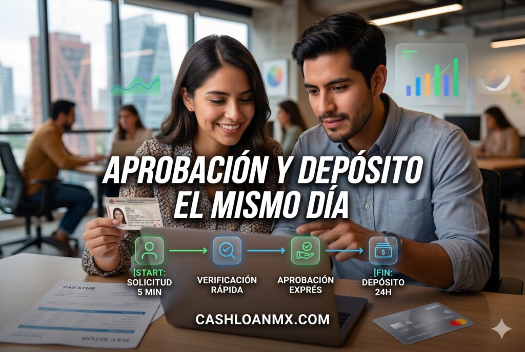 Línea de tiempo desde aprobación inmediata hasta disponibilidad real del dinero