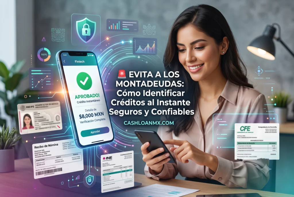 🚨 Evita a los Montadeudas: Cómo Identificar Créditos al Instante Seguros y Confiables