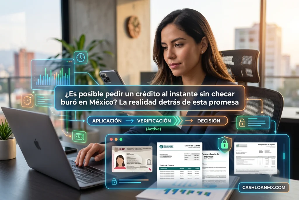 🚨 ¿Es posible pedir un crédito al instante sin checar buró en México? La realidad detrás de esta promesa